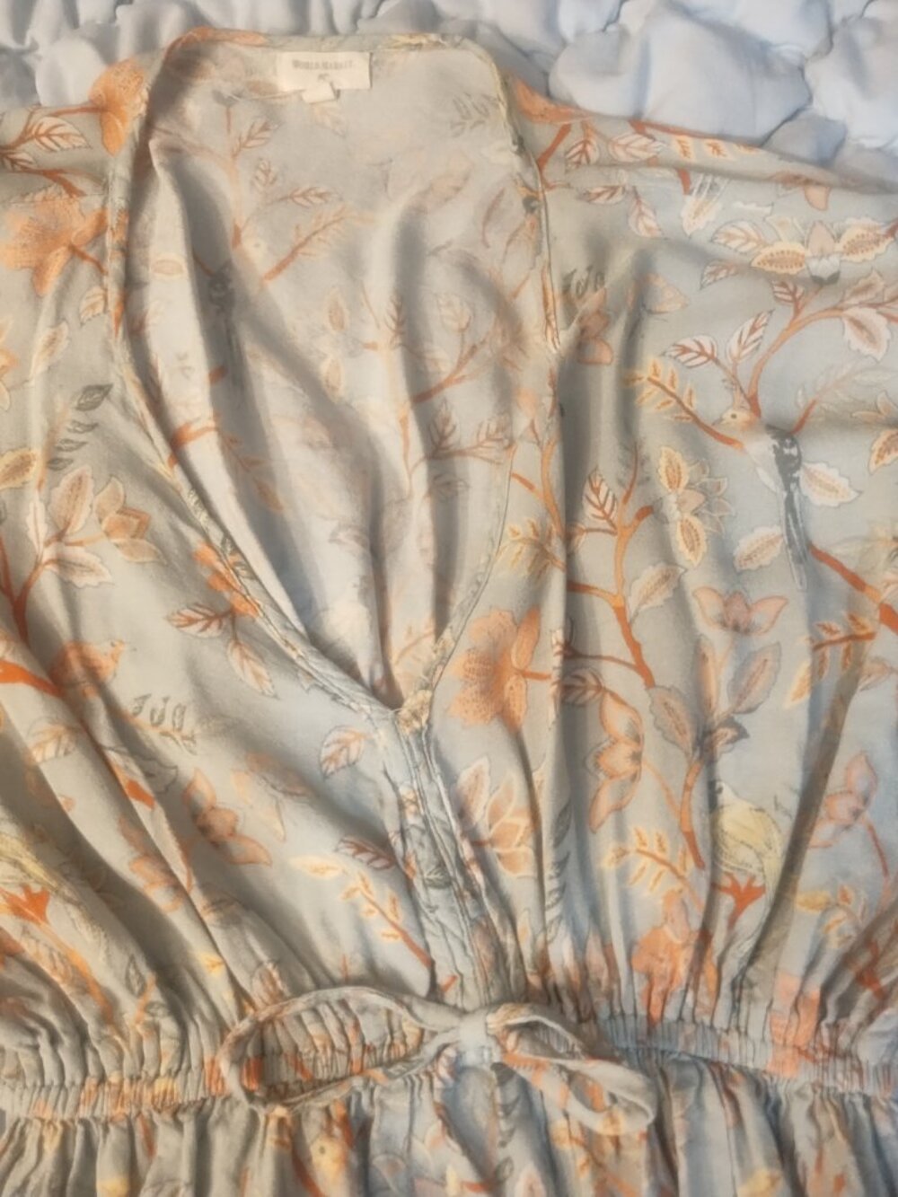 World Market Caftan Dress Size S/M - Picture 3 of 4